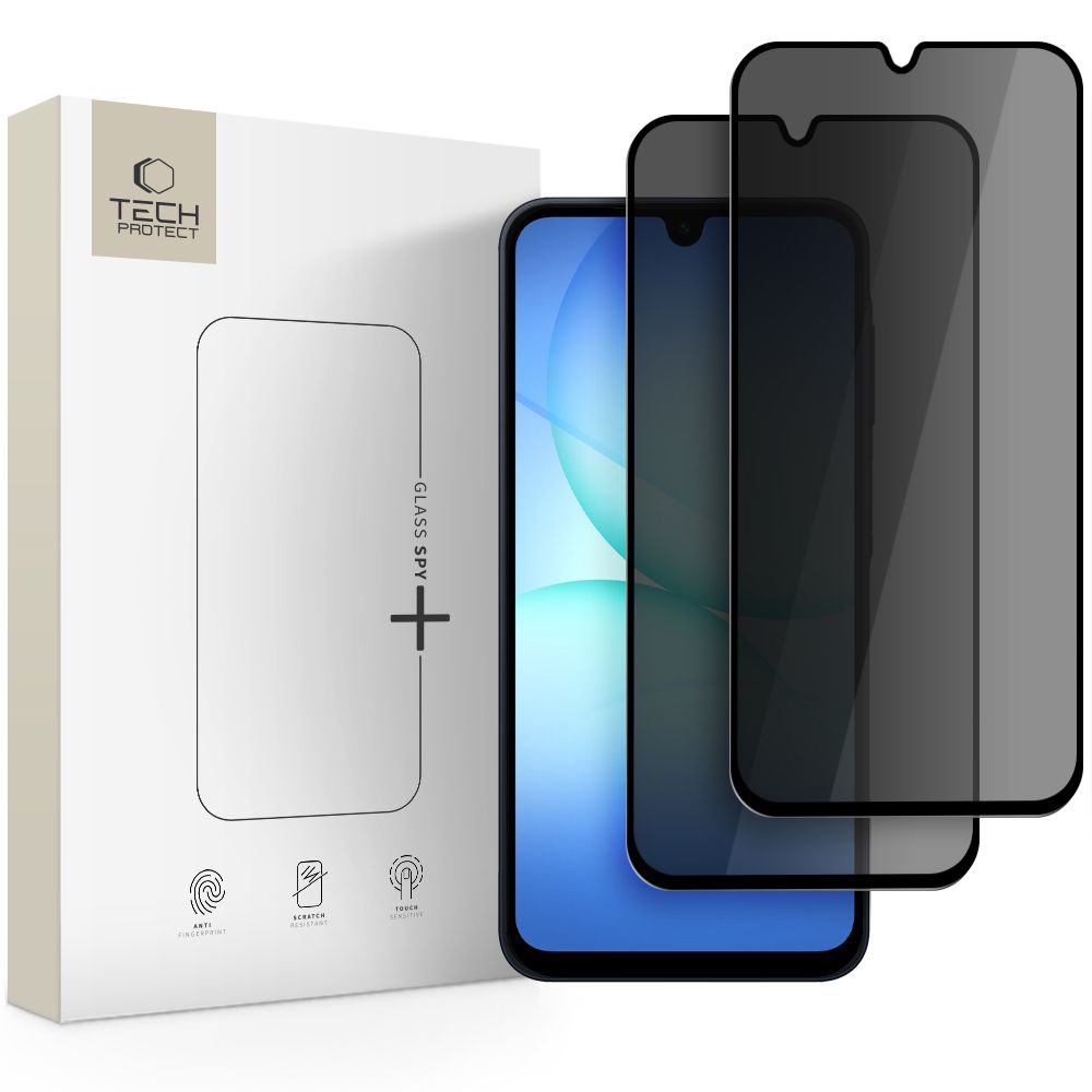 Tech-Protect Glass Spy+ 2-komplekts privātuma stikls Samsung Galaxy A16 4G / 5G / A26 5G / A17 4G / 5G