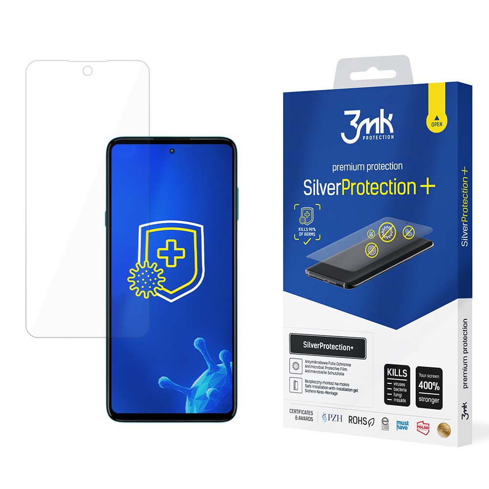 3mk SilverProtection+ – tālruņa ekrāna aizsargs modelim Motorola Edge 20 Lite