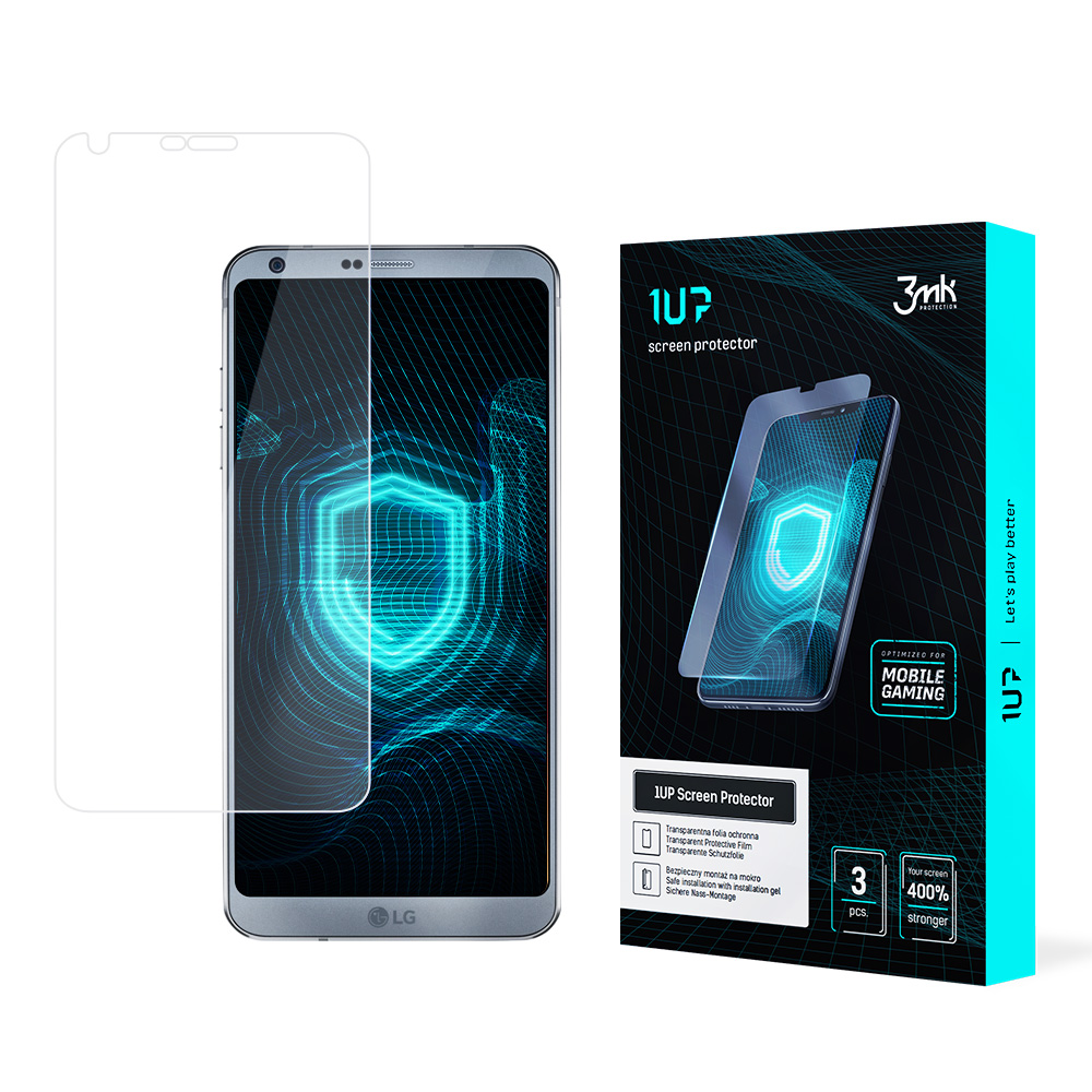3mk 1UP – tālruņa ekrāna aizsargs modelim LG G6