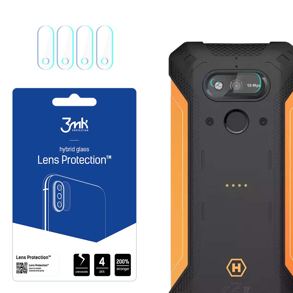 3mk Lens Protection – kameras objektīva aizsargs modelim MyPhone Hammer Explorer Plus Eco