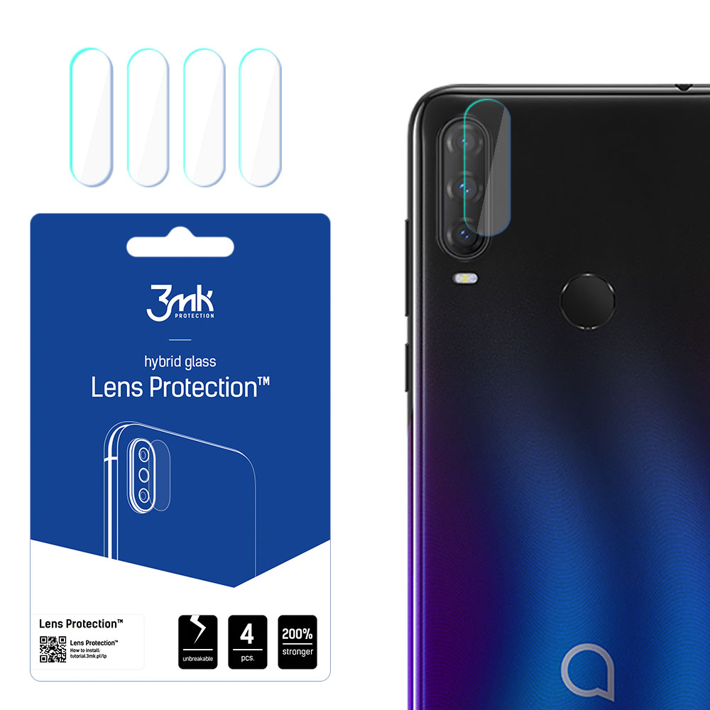3mk Lens Protection – kameras objektīva aizsargs modelim Alcatel 3L