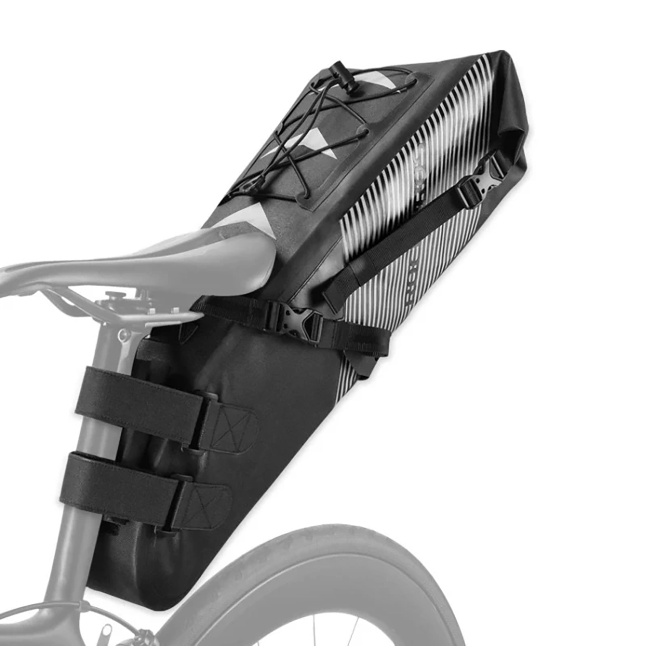 Rockbros AS-013 10L soma zem velosipēda sēdekļa, melna