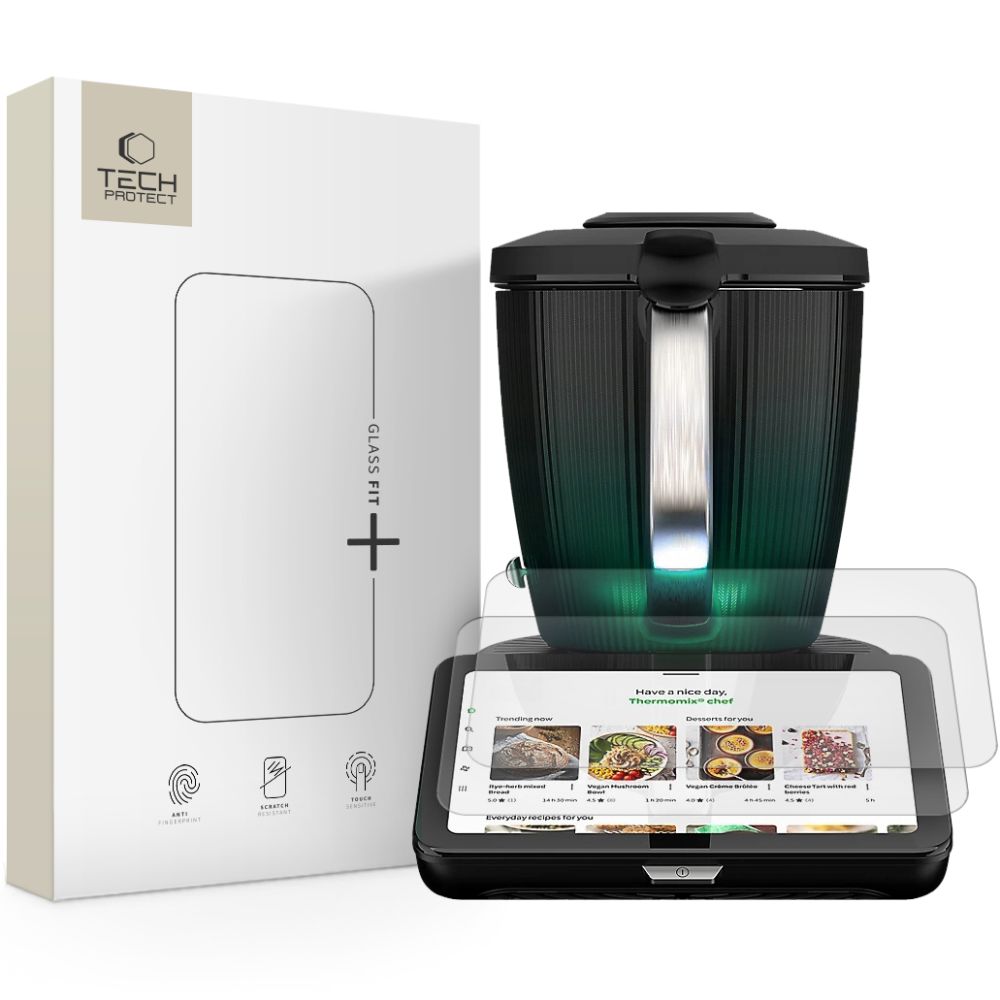 Rūdīts stikls TECH-PROTECT GLASS FIT+ 2 gab. THERMOMIX TM7 caurspīdīgs