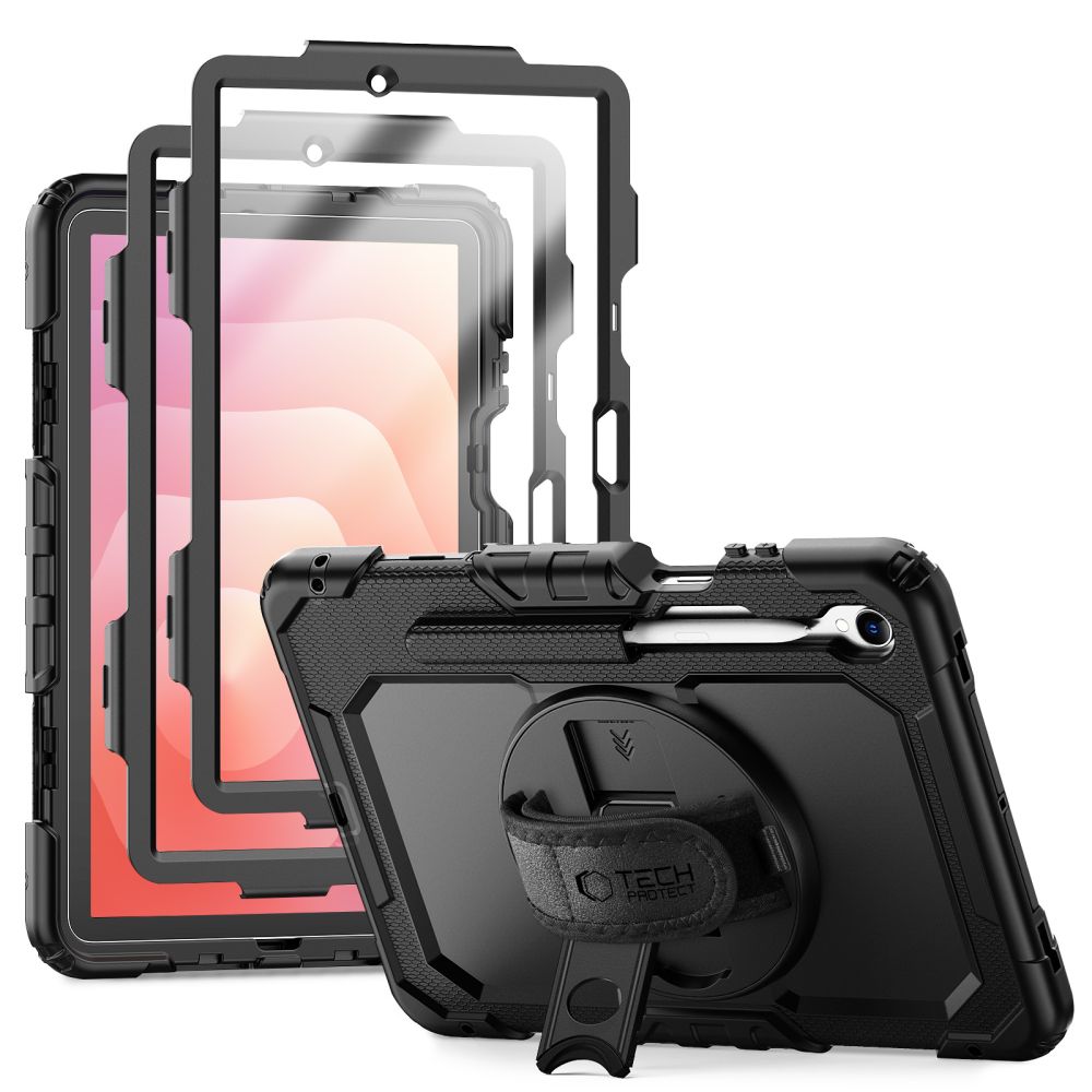 Tech-Protect Solid maciņš Samsung Galaxy Tab S11 11.0 melns