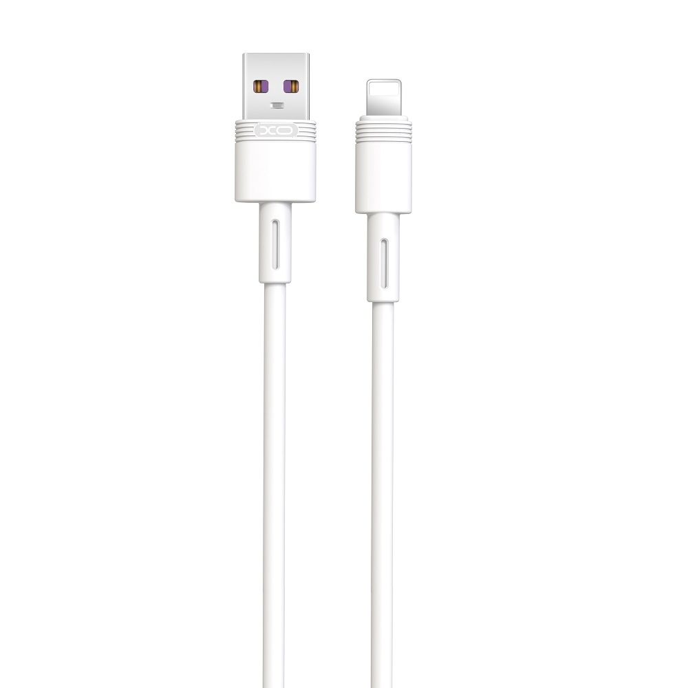 XO kabelis NB-Q166 USB - Lightning 1,0 m 5A, balts