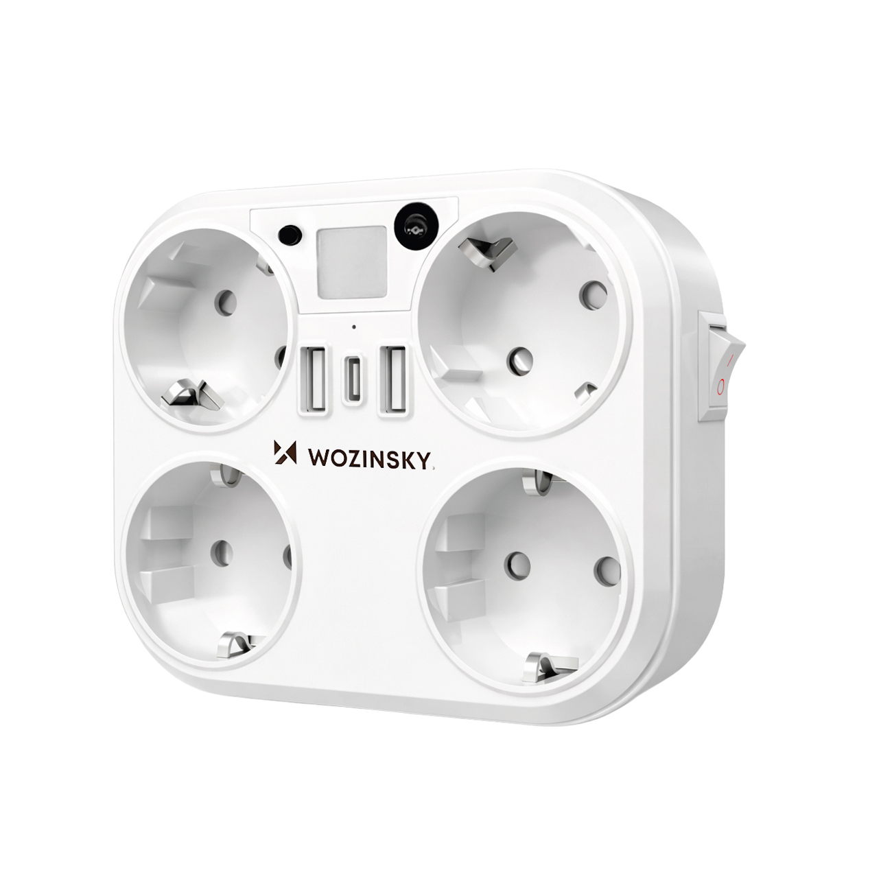 Wozinsky WRS-2B strāvas sadalītājs ar lampu