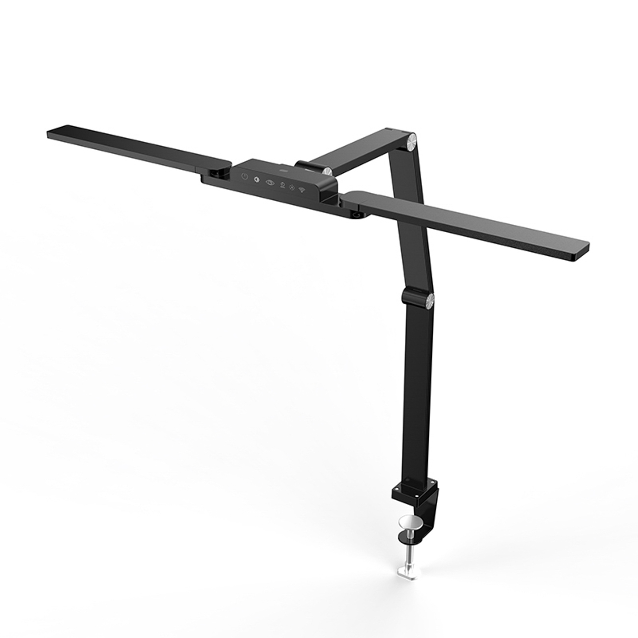 Wozinsky WLM-800 virs monitora uzstādāma galda lampa ar tālvadības pulti, melna