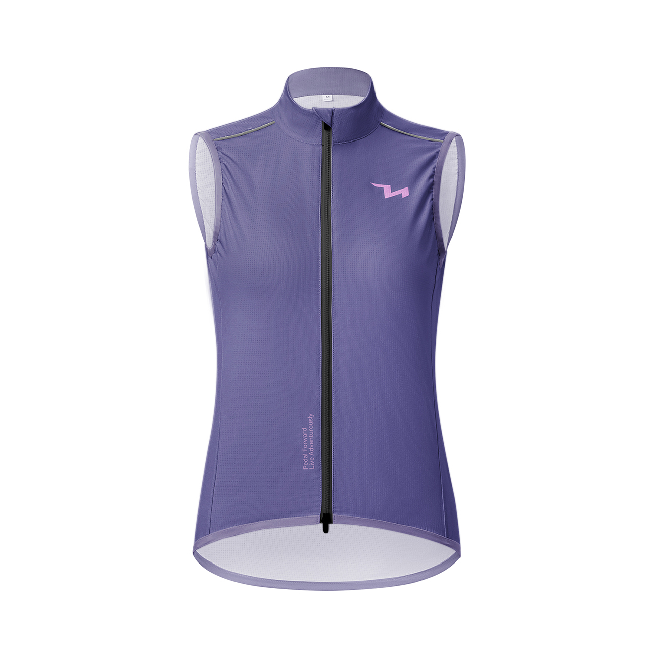 Rockbros MJ008 TVI vēja necaurlaidīga sieviešu velo veste, S izmērs, violeta