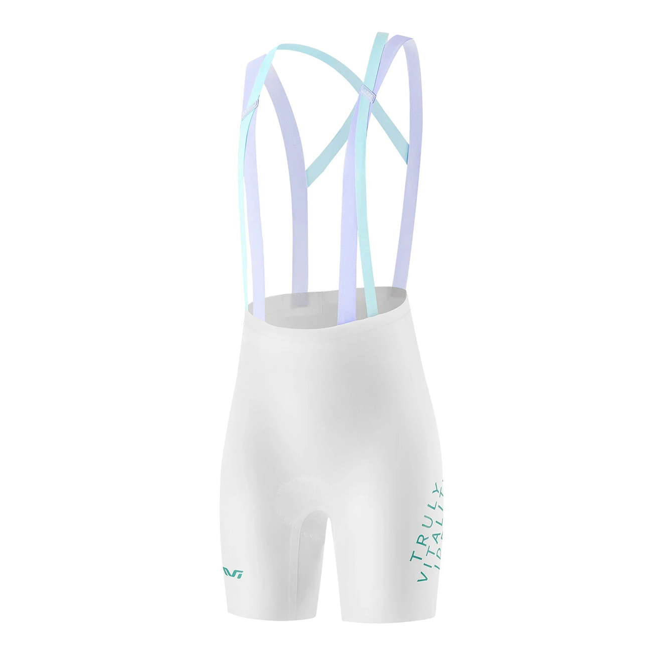 Rockbros YDDK017-1 TVI Women's Cycling Shorts with Bib and Pad Size S - White