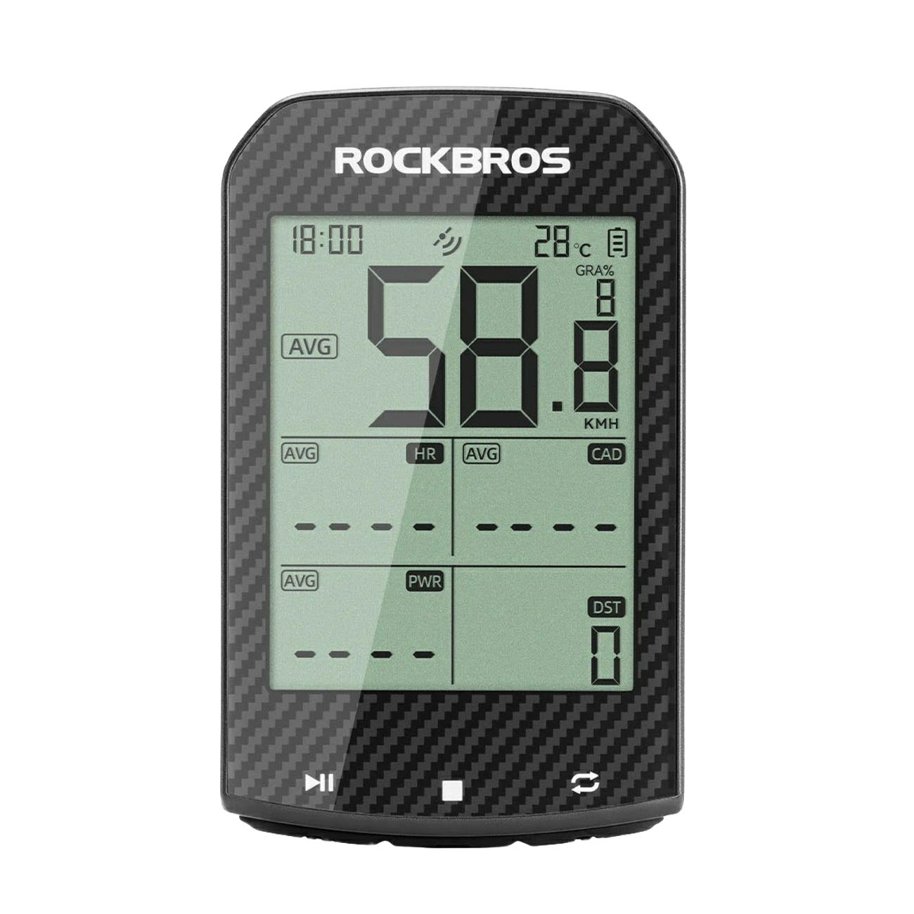 Rockbros M1Pro Bluetooth GPS Bike Computer
