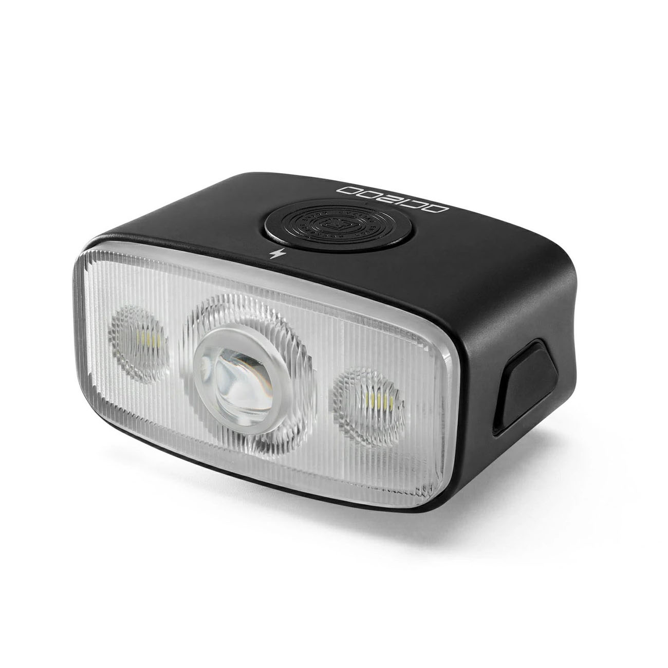 Rockbros QC1200 priekšējais velosipēda lukturis, 1200lm, USB-C – krāsa: melna