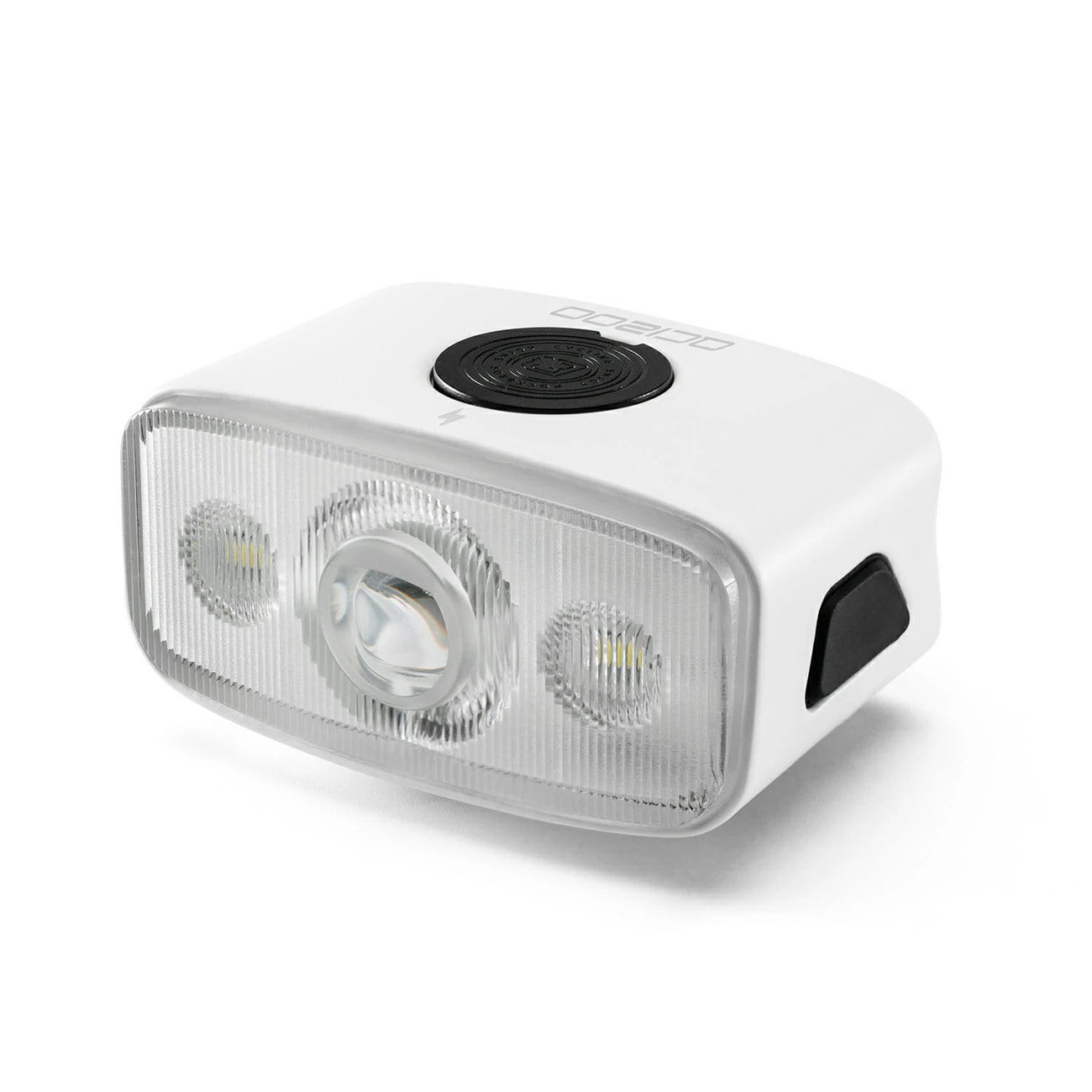 Rockbros QC1200 priekšējais velosipēda lukturis, 1200lm, USB-C – krāsa: balta