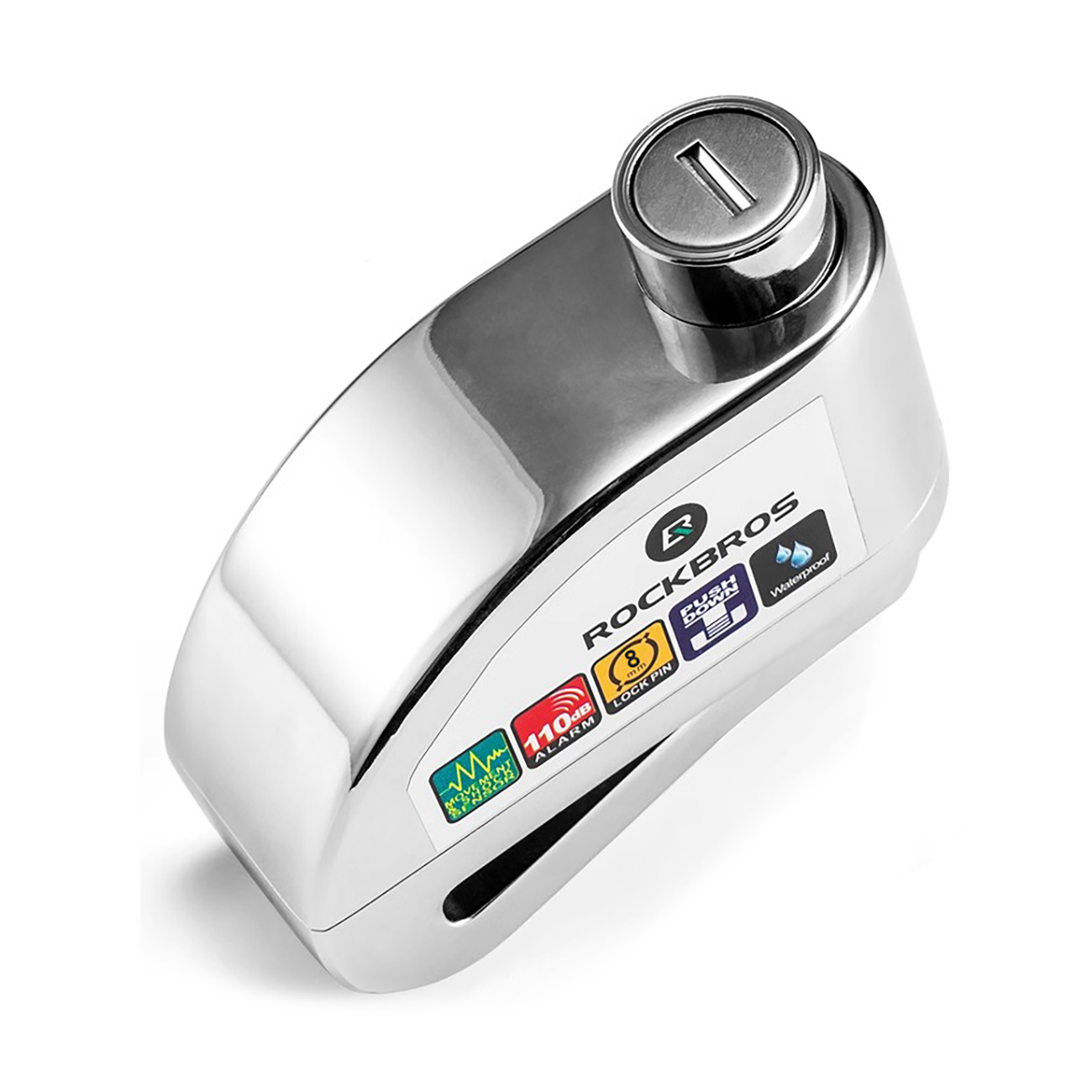 Rockbros LBAYG8308 velosipēda slēdzene ar signalizāciju