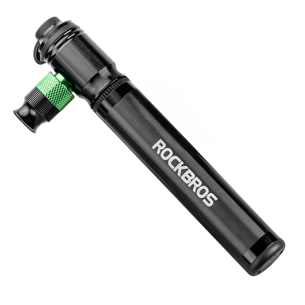 Rockbros HQ-75D-CO2 manuāls alumīnija CO2 pumpis – krāsa: melna