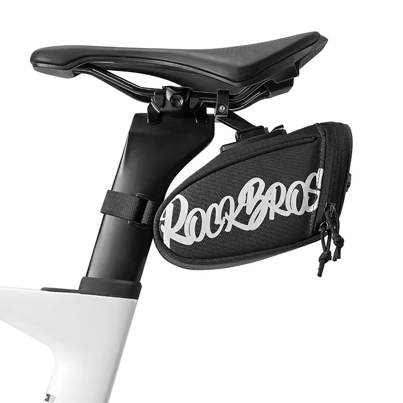 Rockbros G007 Flash Journey velosipēda sēdekļa soma, 0.8L – krāsa: melna