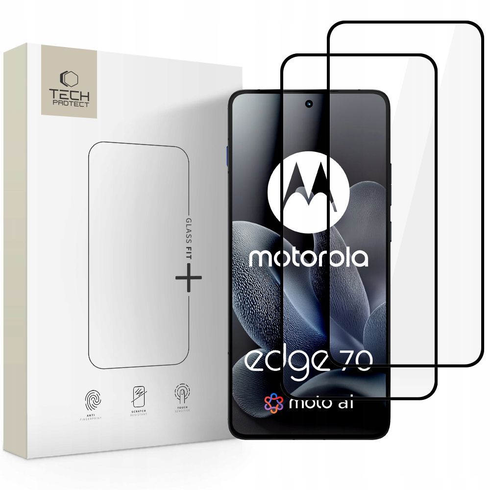 Tech-Protect Glass Fit+ 2-Pack Tempered Glass