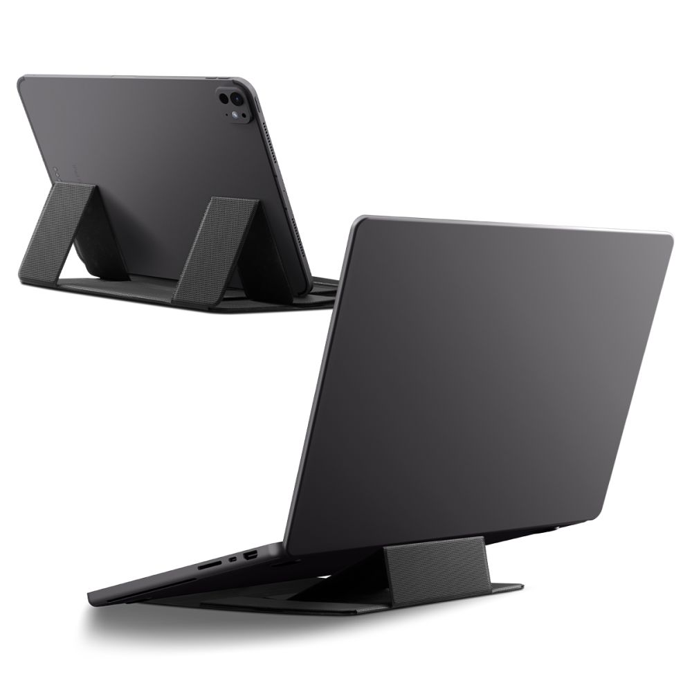 Spigen SlimFold LD201-S8 klēpjdatora statīvs, pelēks