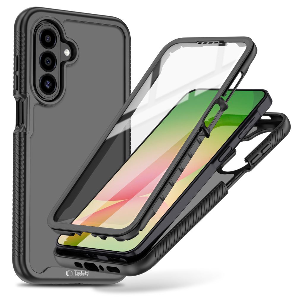 Tech-Protect Defense maciņš Samsung Galaxy A36 / A56 / A27 / A37 5G, matēts melns