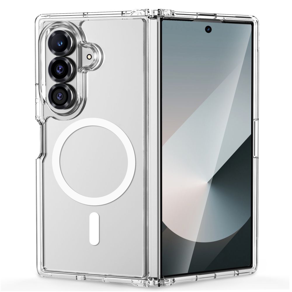 Tech-Protect FlexAir Hybrid MagSafe Case for Samsung Galaxy Z Fold 8 Ultra - Transparent