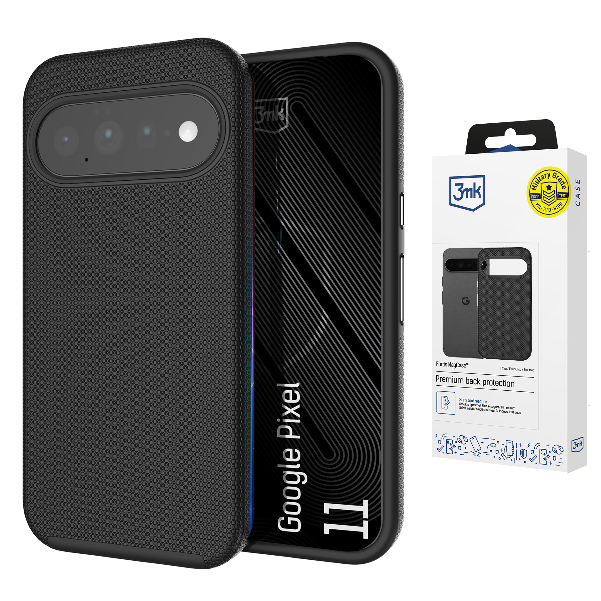 3mk Fortis MagCase – tālruņa vāciņš modelim Google Pixel 11