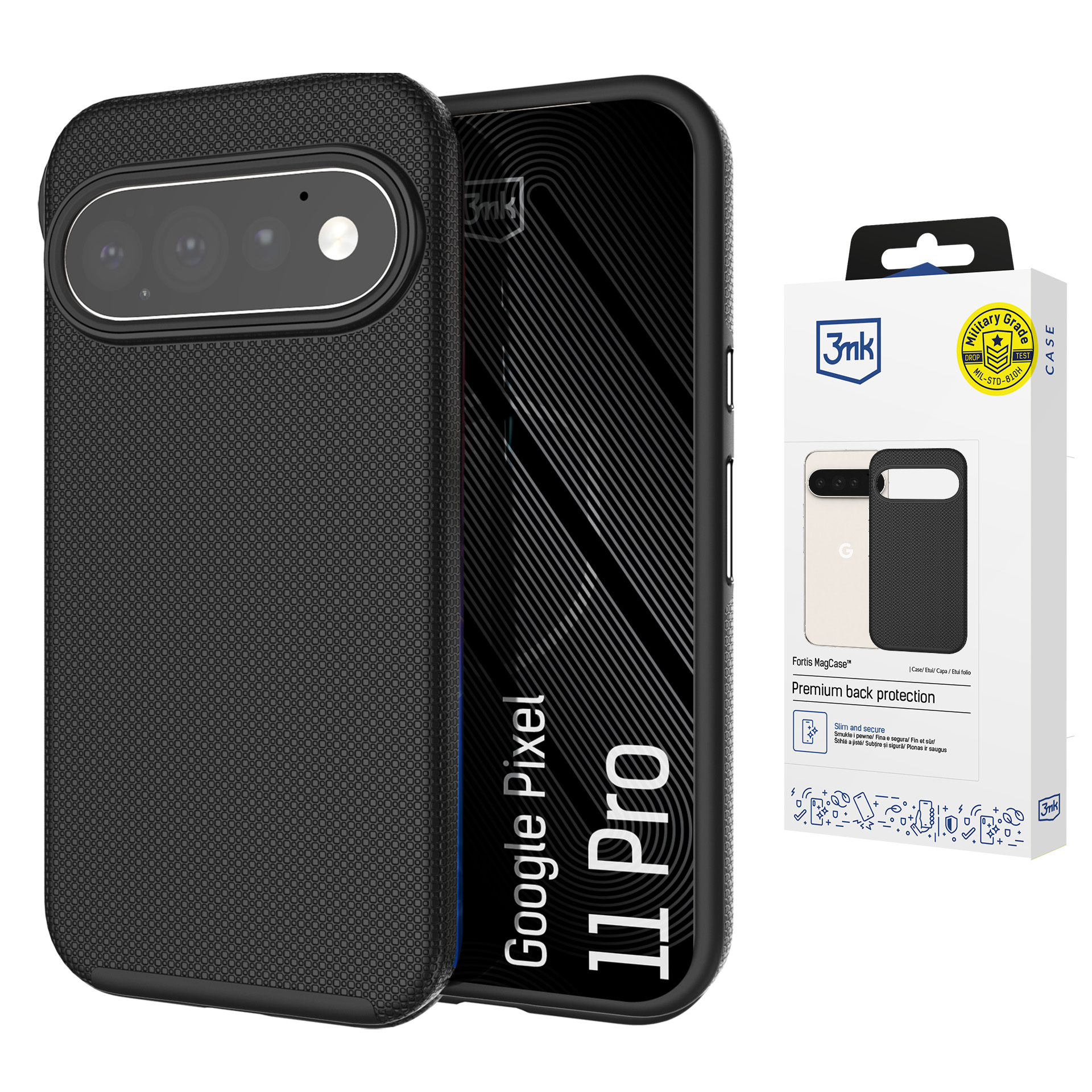 3mk Fortis MagCase – tālruņa vāciņš modelim Google Pixel 11 Pro