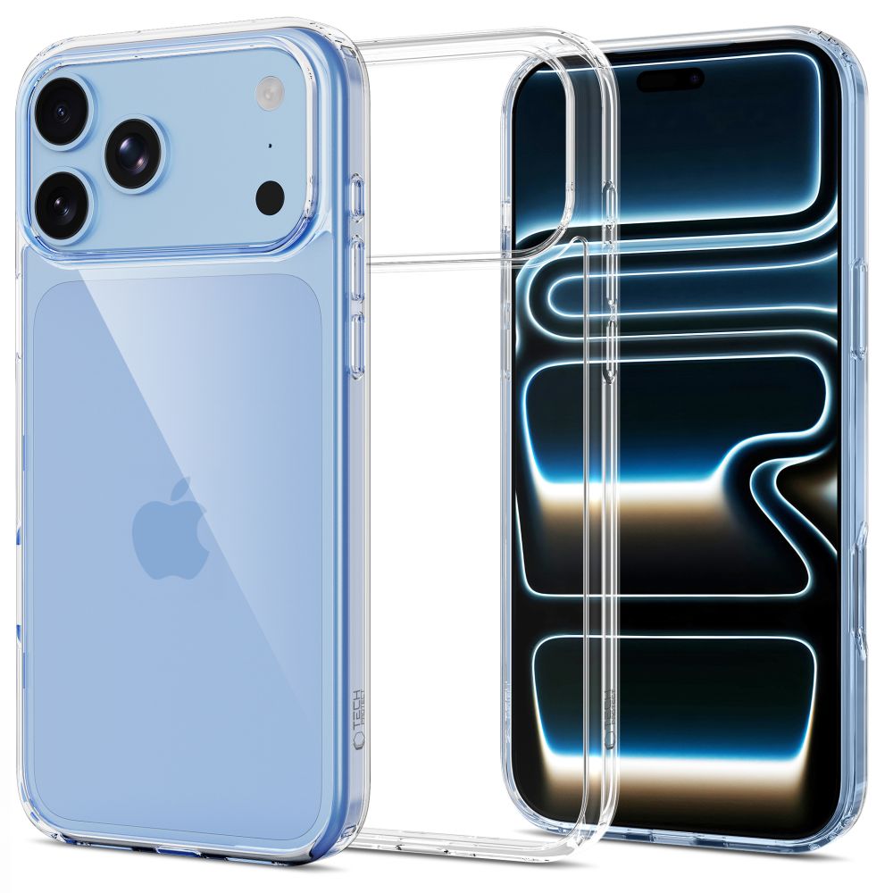 Tech-Protect FlexAir Hybrid maciņš, paredzēts iPhone 17 Pro Max / 18 Pro Max, caurspīdīgs