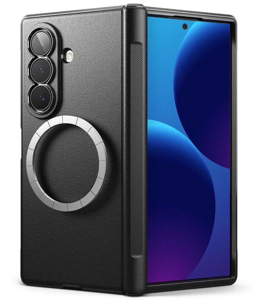 Ringke Onyx Flap MagSafe maciņš modelim Samsung Galaxy Z Fold 8 Ultra – melns