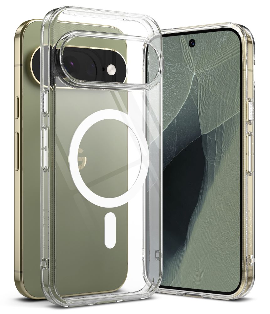 Ringke Fusion Magnetic MagSafe maciņš modelim Google Pixel 11 Pro XL – caurspīdīgs