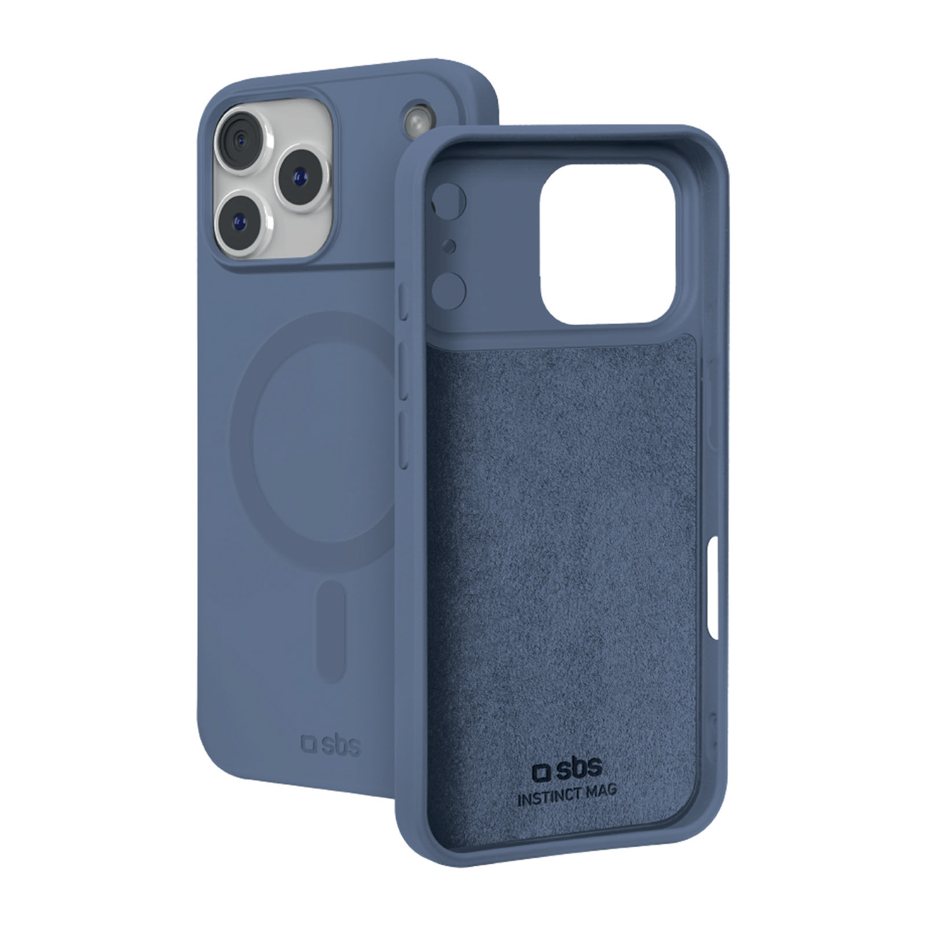 SBS Instinct Mag maciņš modelim iPhone 18 Pro / 17 Pro, saderīgs ar MagSafe – zils