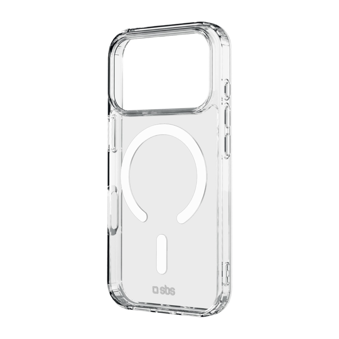 SBS Light Mag maciņš modelim iPhone 18 Pro / 17 Pro, saderīgs ar MagSafe – caurspīdīgs