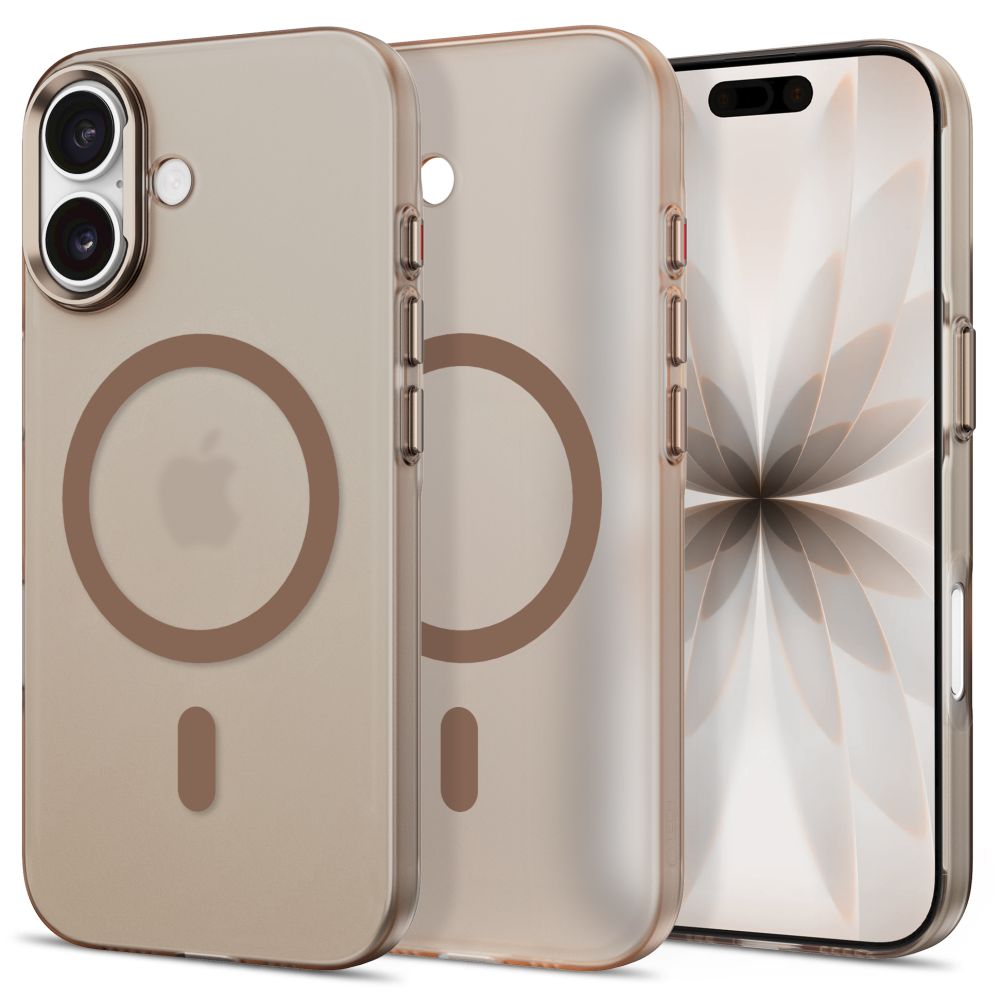 Tech-Protect MagZero MagSafe maciņš iPhone 17, matēti bēšbrūns