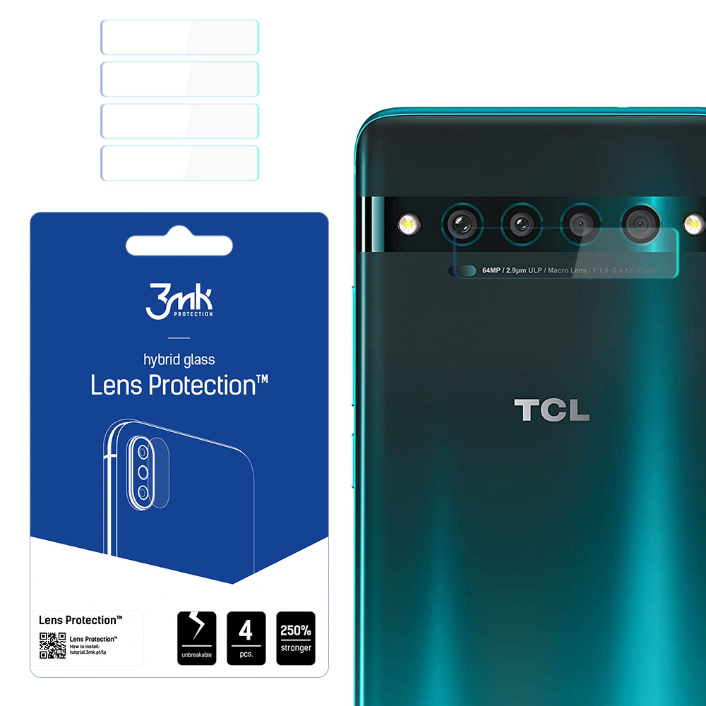 3mk Lens Protection – kameras objektīva aizsargs modelim TCL 10 Pro