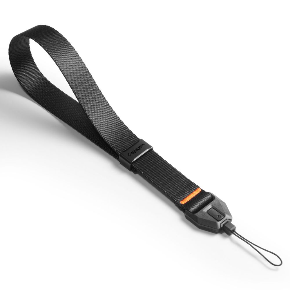 Spigen universāla regulējama tālruņa plaukstas siksniņa, melna