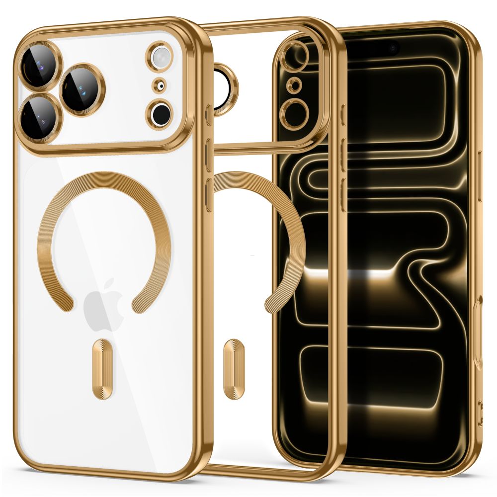 Tech-Protect MagFlex maciņš, paredzēts iPhone 18 Pro Max / 17 Pro Max, zeltains