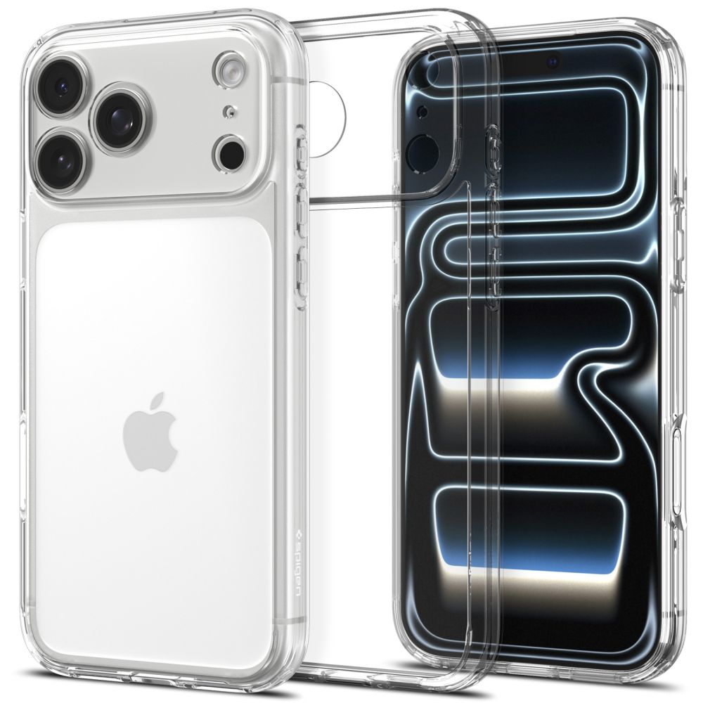 Spigen Ultra Hybrid vāciņš iPhone 18 Pro / 17 Pro – caurspīdīgs