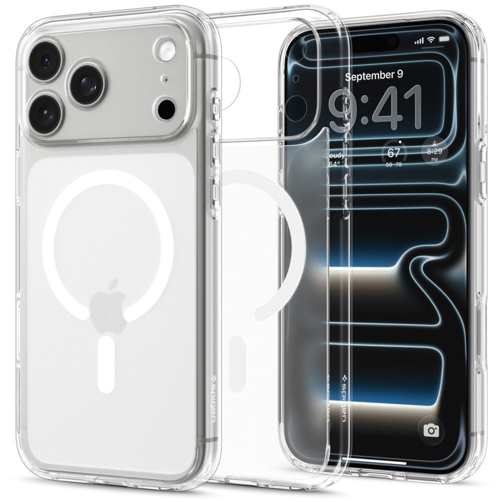 Spigen Ultra Hybrid MagSafe maciņš iPhone 18 Pro Max / 17 Pro Max, matēts balts