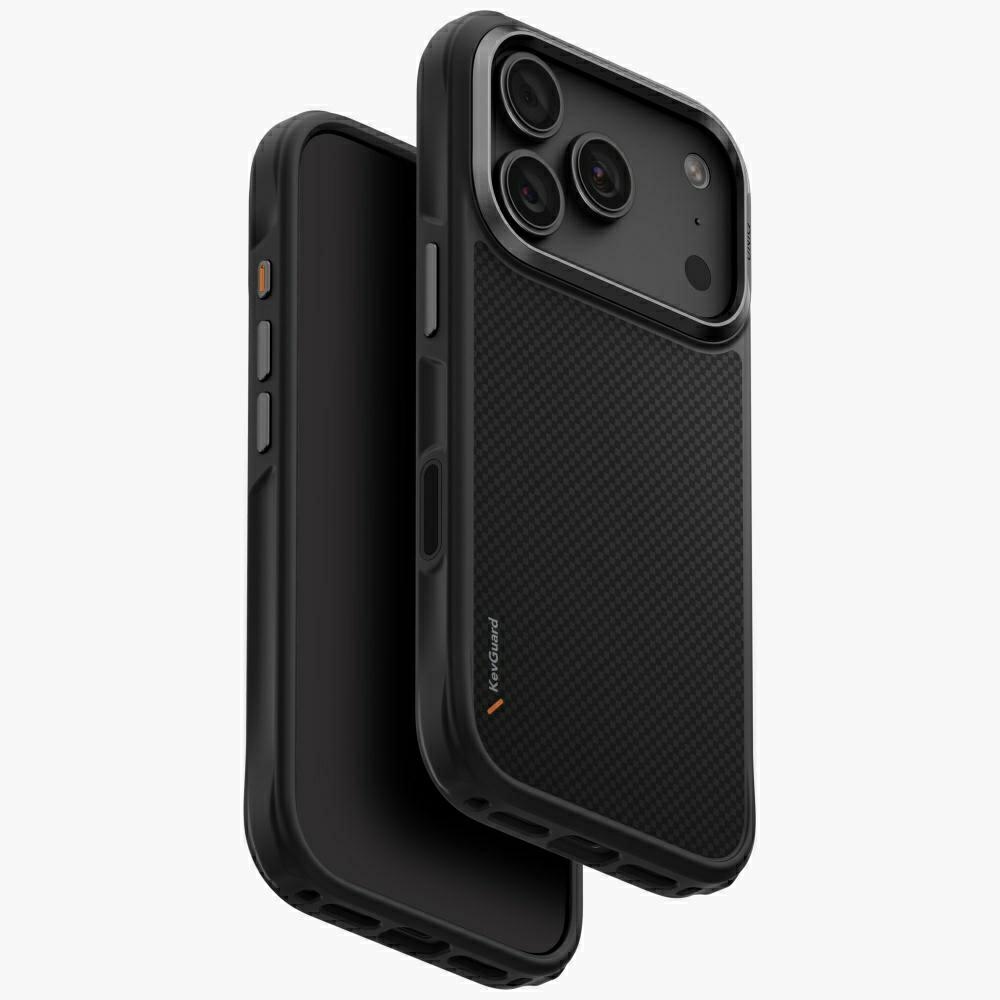 Uniq Keva Magclick Charging vāciņš iPhone 18 Pro / 17 Pro – melns