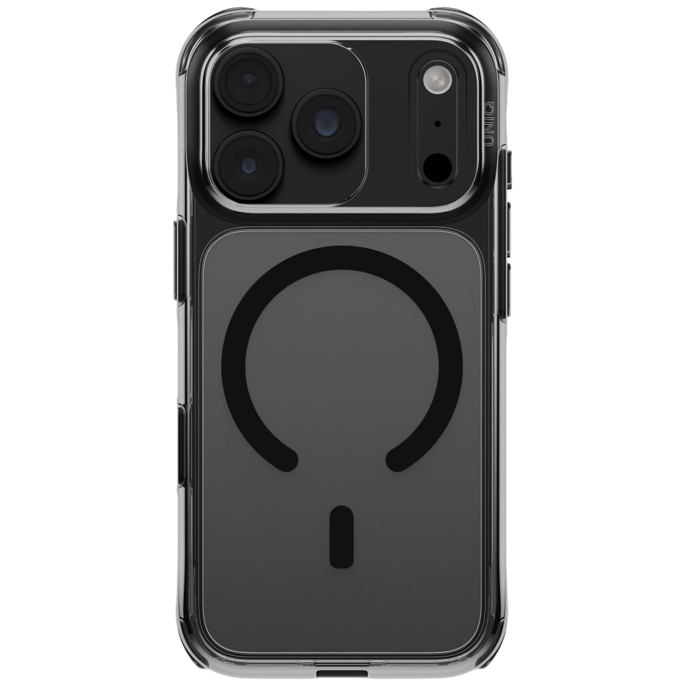 Uniq Lifepro Xtreme vāciņš iPhone 18 Pro / 17 Pro – melns