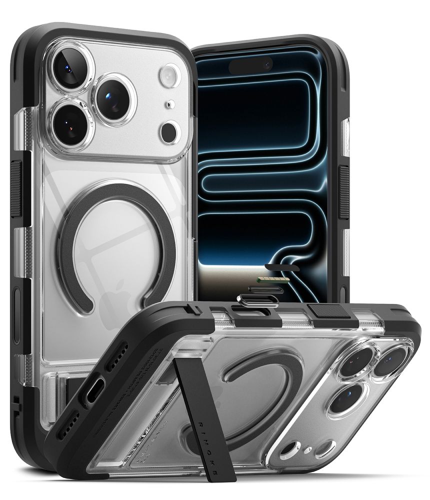 Ringke UX Magnetic maciņš iPhone 18 Pro / 17 Pro, caurspīdīgs