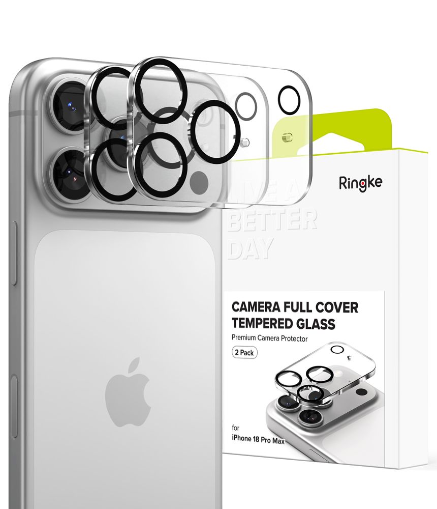 Ringke Camera Full Cover 2-Pack Tempered