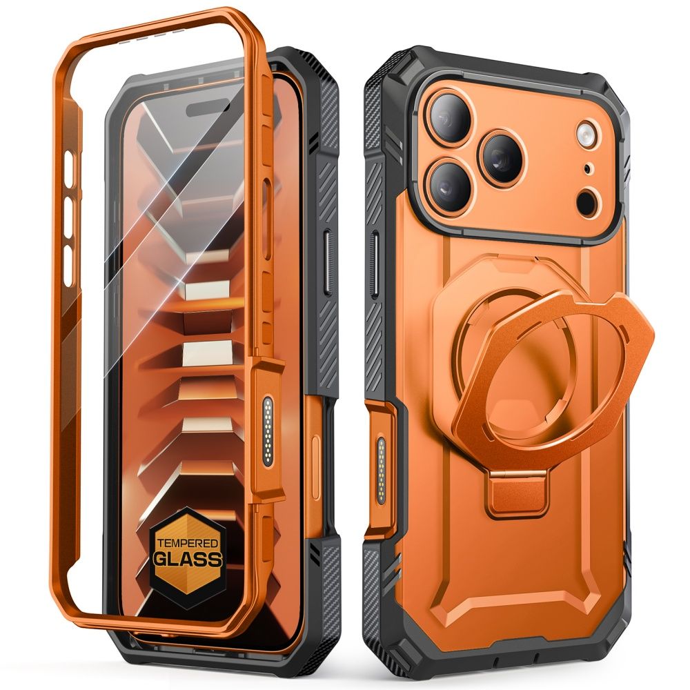 Supcase Grip Pro Mag MagSafe vāciņš iPhone 18 Pro Max / 17 Pro Max – oranžs