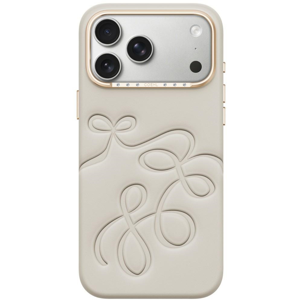 Uniq Coehl Cloude Magnetic Charging vāciņš iPhone 18 Pro Max / 17 Pro Max – bēšs
