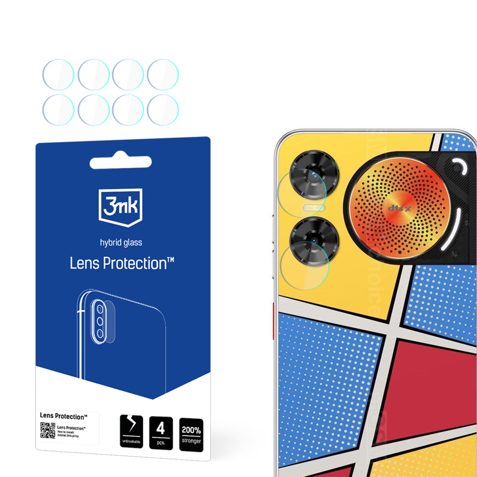 3mk Lens Protection – kameras objektīva aizsargs modelim Nubia Music 2