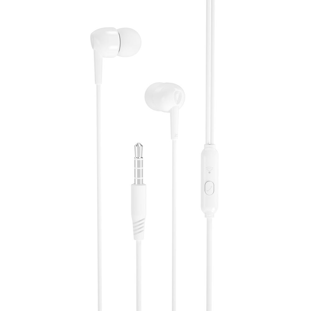 XO vadu austiņas EP37 jack 3,5mm, baltas