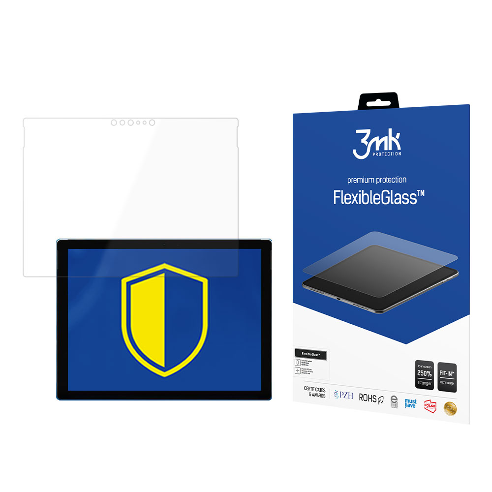 3mk FlexibleGlass (līdz 13") – planšetdatora ekrāna aizsargs modelim Microsoft Surface Pro 4