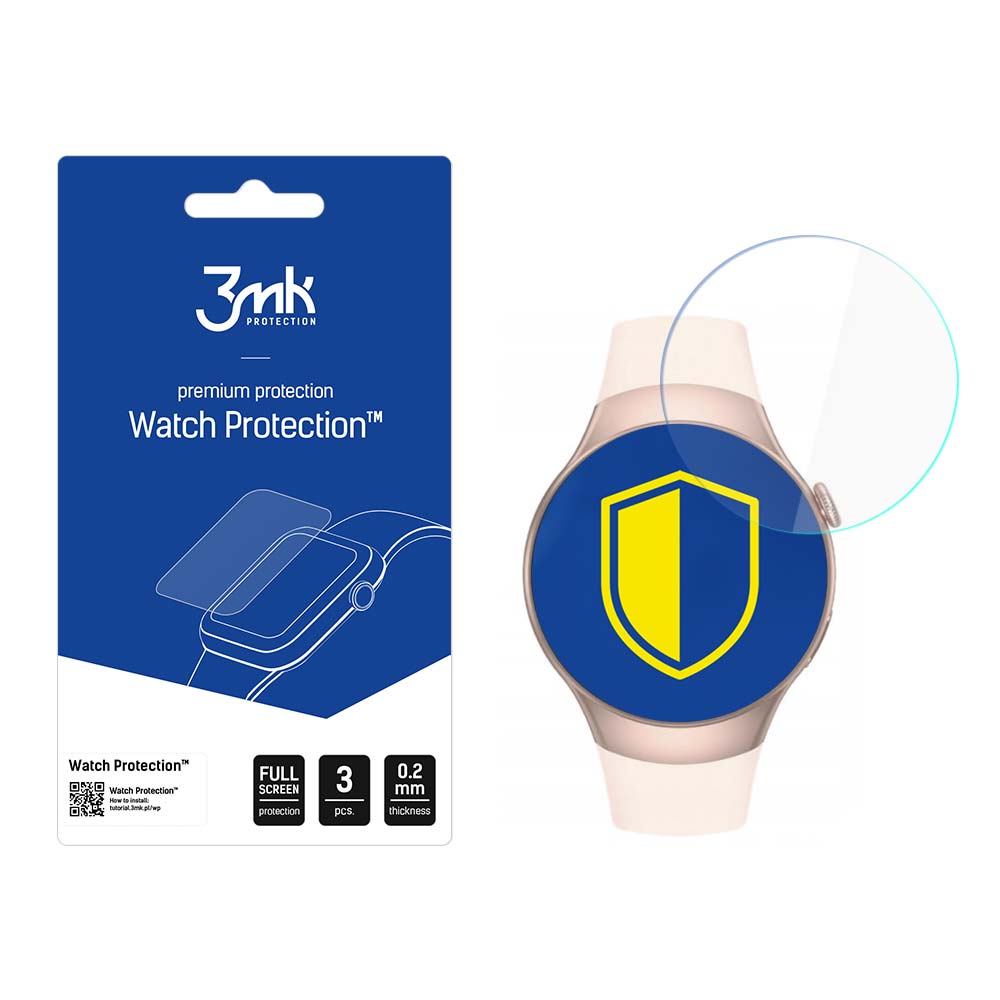 3mk Watch Protection ARC – viedpulksteņa ekrāna aizsargs modelim Rubicon RNCE87