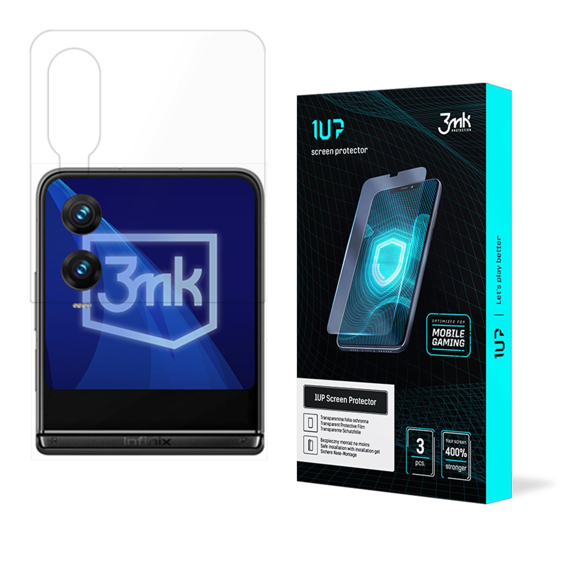 3mk 1UP – tālruņa ekrāna aizsargs modelim Infinix Zero Flip (front)