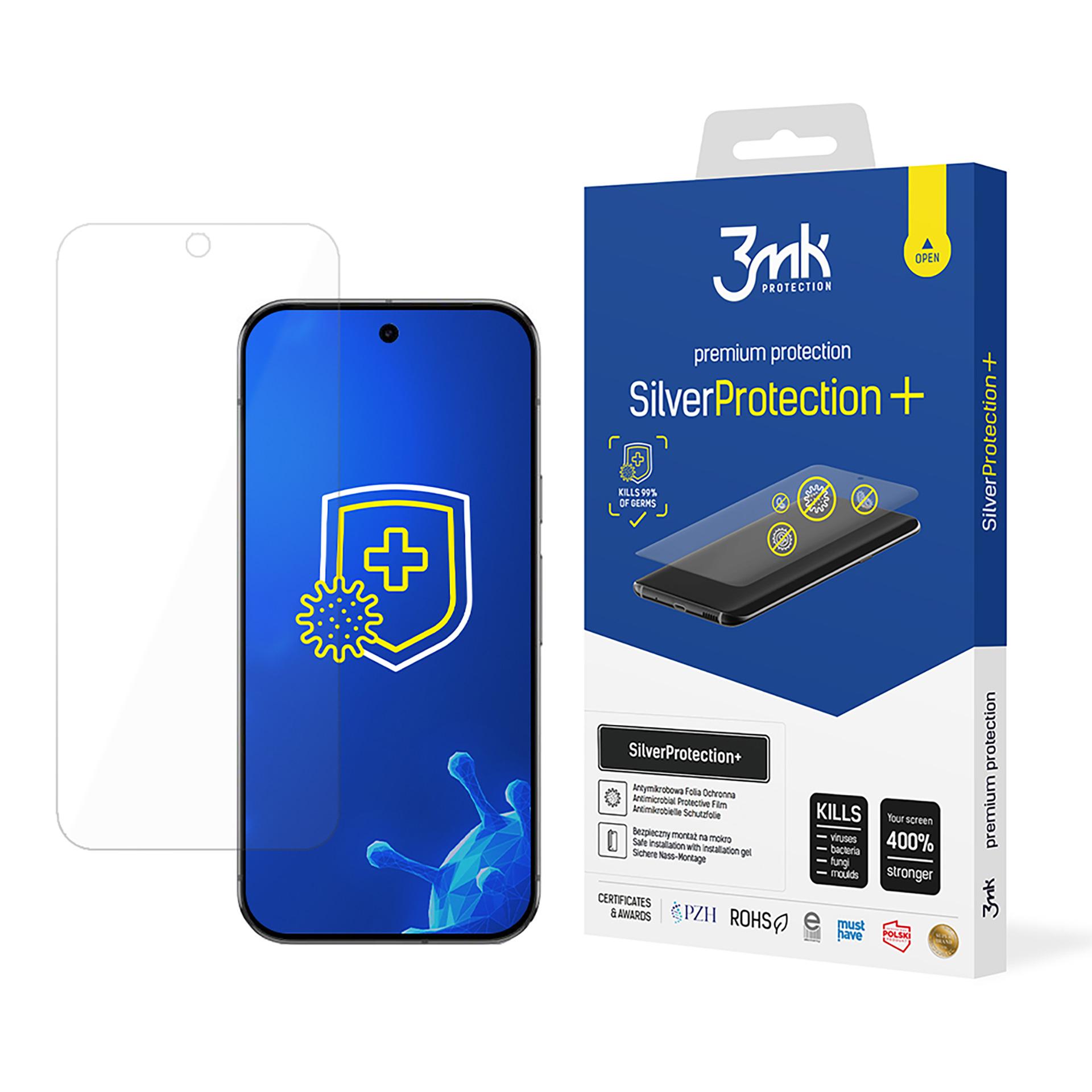 3mk SilverProtection+ – tālruņa ekrāna aizsargs modelim Google Pixel 9 Pro XL