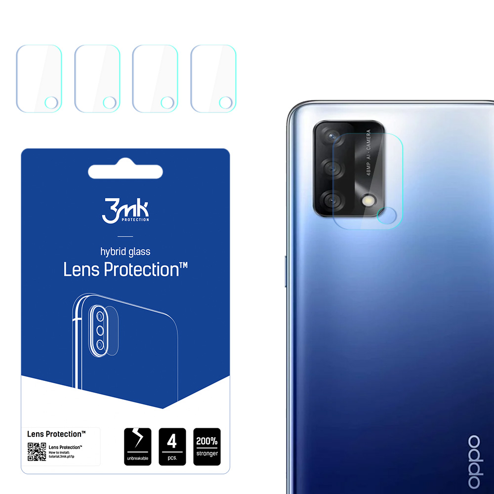 3mk Lens Protection – kameras objektīva aizsargs modelim Oppo F19