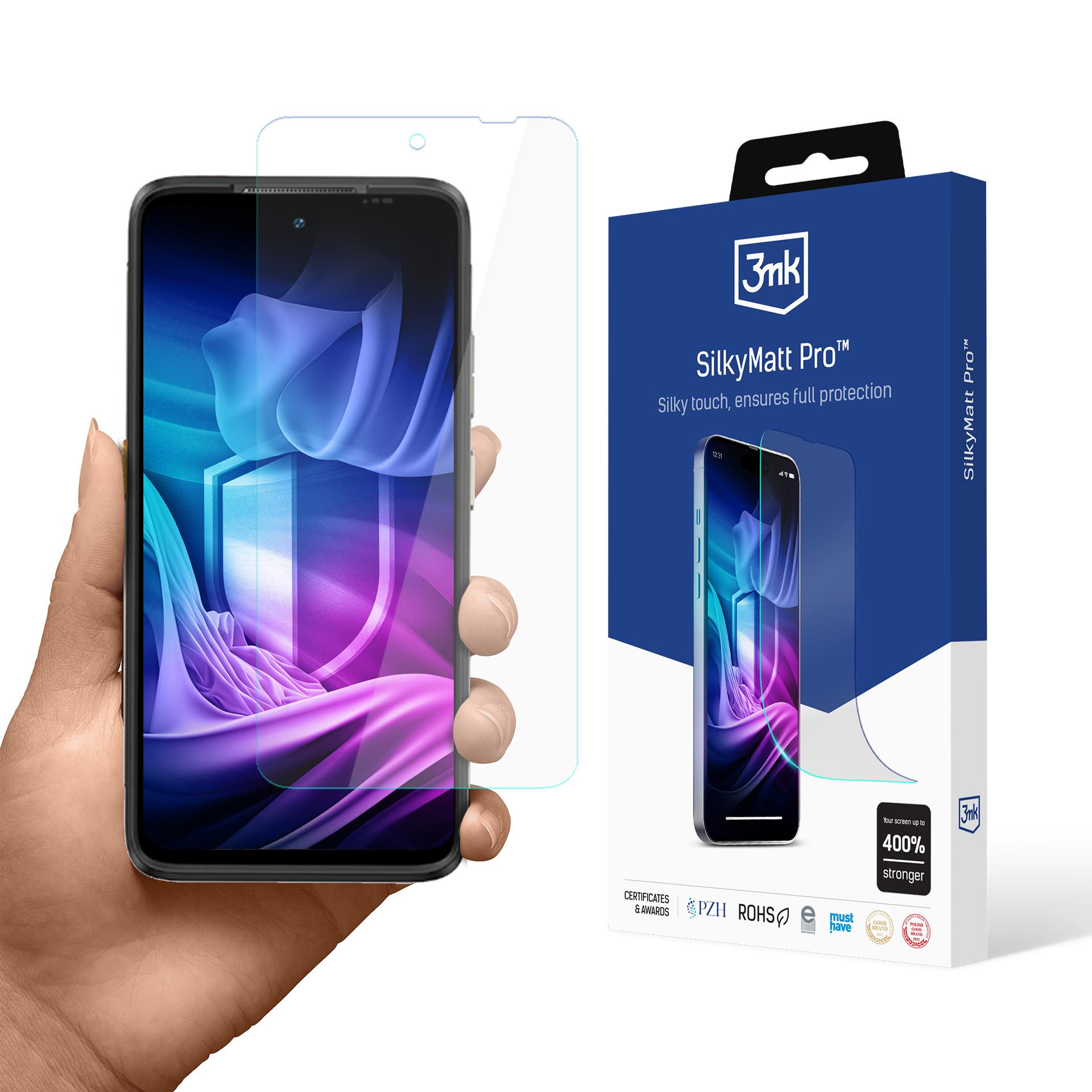 3mk Silky Matt Pro – tālruņa ekrāna aizsargs modelim Ulefone Armor 23 Ultra